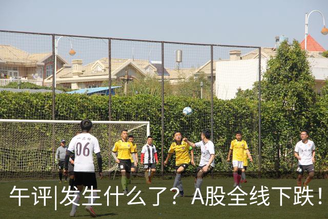 午评|发生什么了？A股全线下跌！